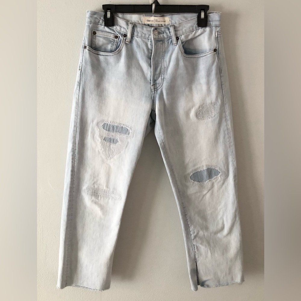 GAP Button Fly Vintage Straight Jeans 28